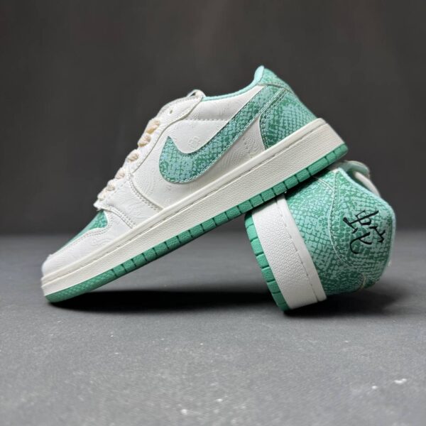 کتونی نایک دراگون سبز پوست ماری - 301160