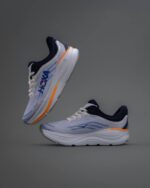 کتونی هوکا رانینگ طوسی نارنجی - 301174 - Image 4