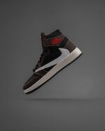 کتونی نایک جردن ترویس ساقدار قهوه ای - 301177 - Image 5