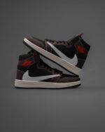 کتونی نایک جردن ترویس ساقدار قهوه ای - 301177 - Image 4