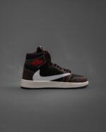 کتونی نایک جردن ترویس ساقدار قهوه ای - 301177