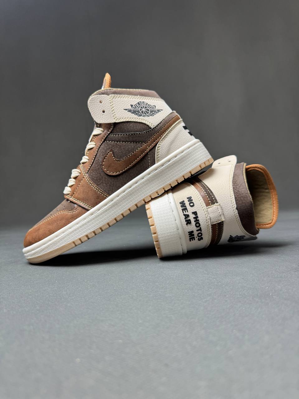 IMG_5232 کتونی نایک جردن قهوه ای نوفتو - 301179 - Image 1