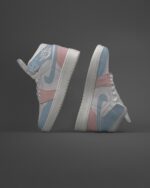 کتونی نایک جردن آبی صورتی ساقدار - 301162 - Image 3