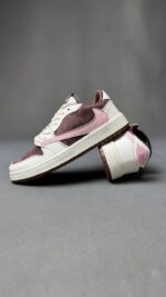 کتونی نایک ترویس قهوه ای صورتی - 301211 - Image 2