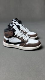 کتونی نایک ترویس موکا سفید قهوه ای - 301212 - Image 2