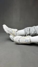 کتونی نایک V2K (وی تو کی) سفید طوسی - 301226 - Image 4