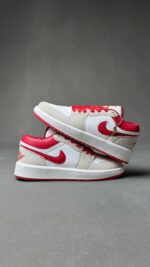 کتونی نایک جردن طوسی پشت قرمز - 301232